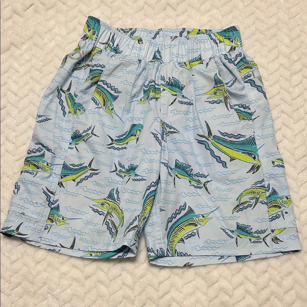 Magellan Fish Print Swim Shorts